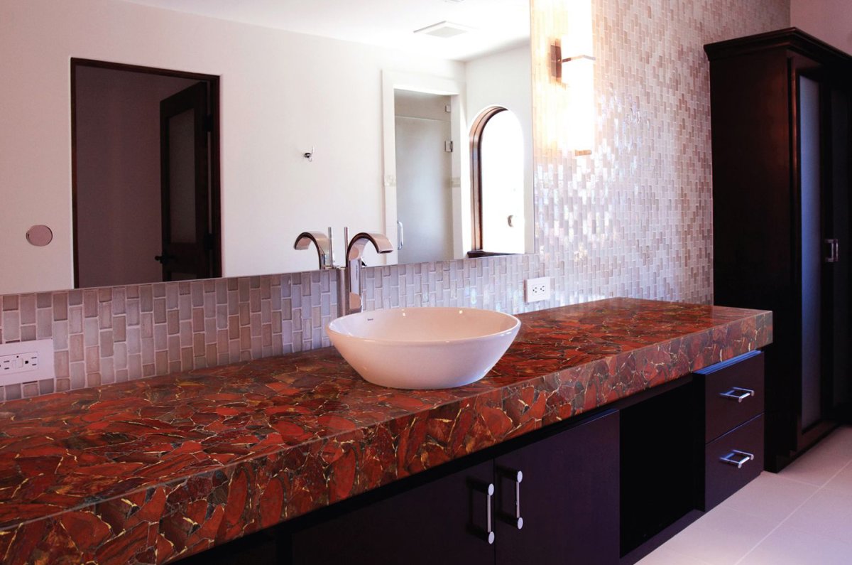 Столешница из яшмы