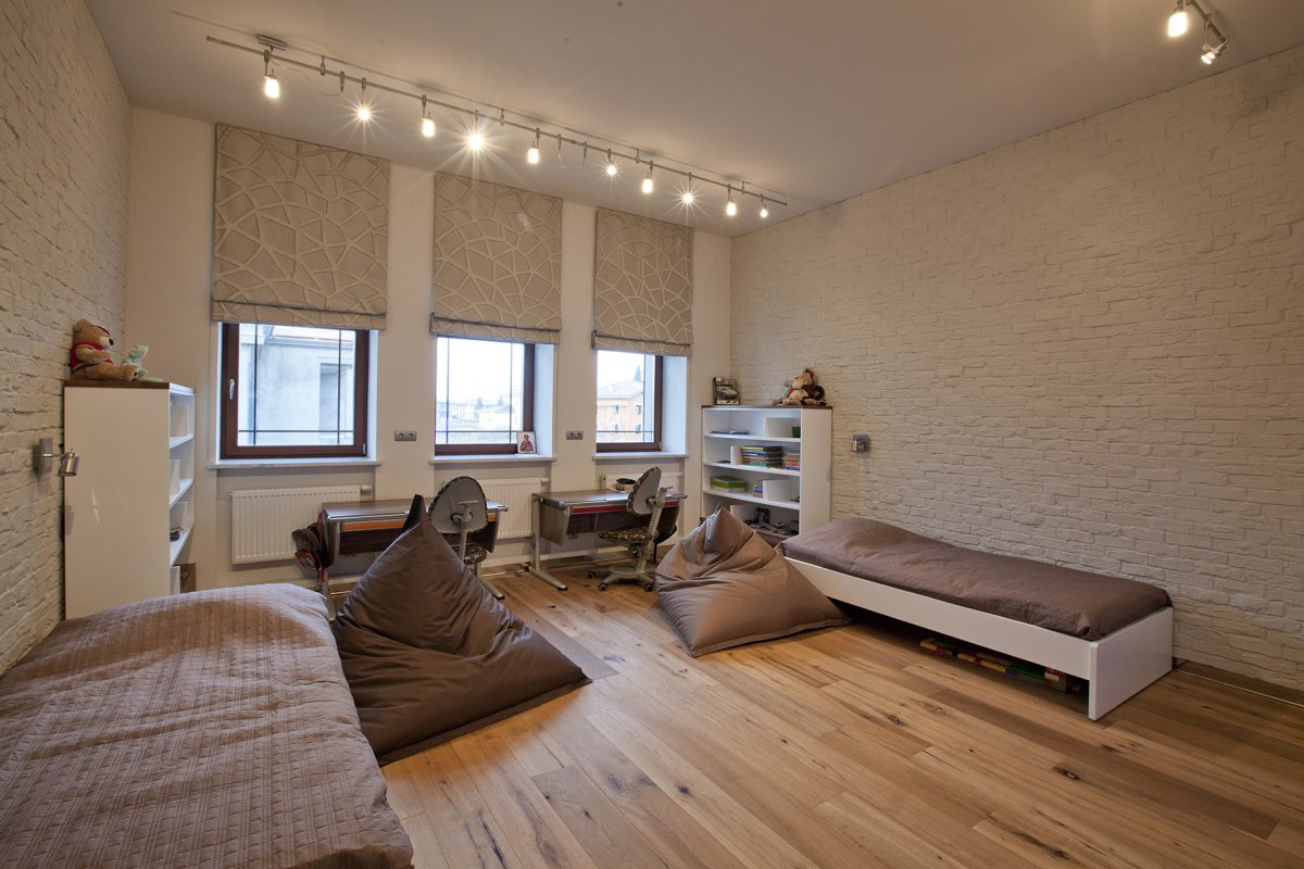 Комната для мальчиков подростков в современном стиле