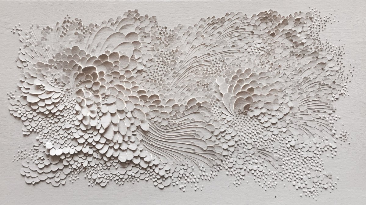 Панно из гипса