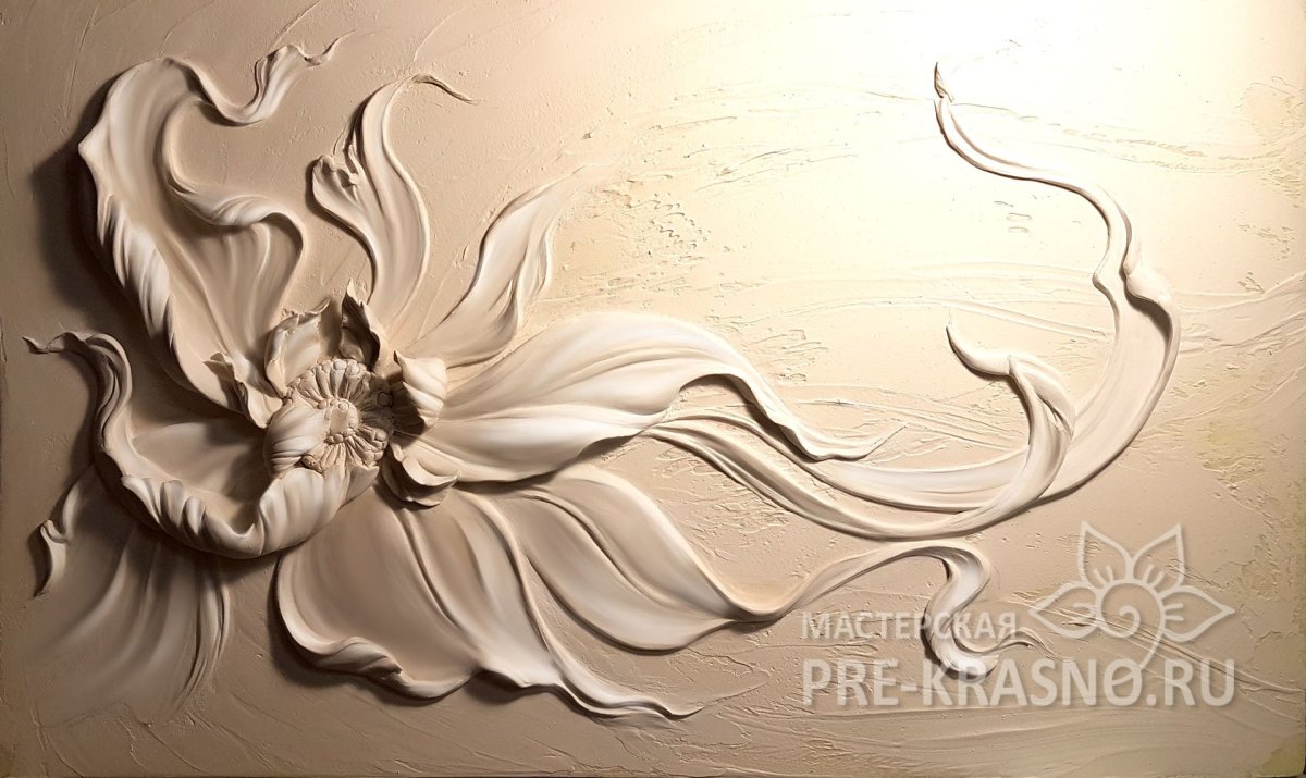 Настенные панно из гипса