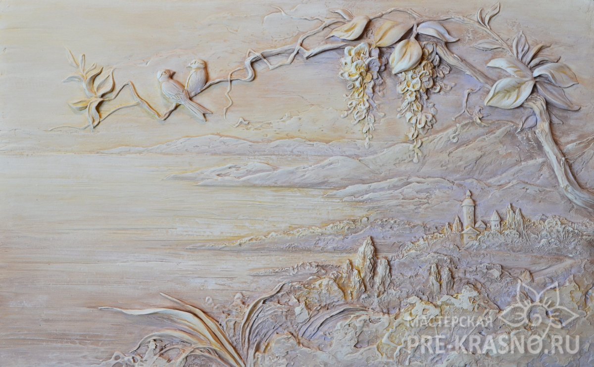 Декоративное панно на стену