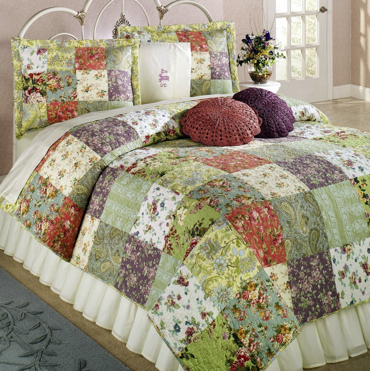 Покрывало пэчворк софткоттон 230 250 kedior 023-04