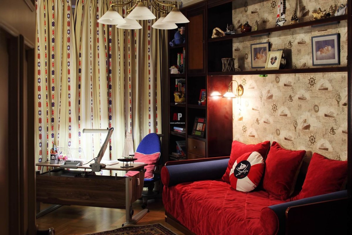 Чёрная комната для подростка