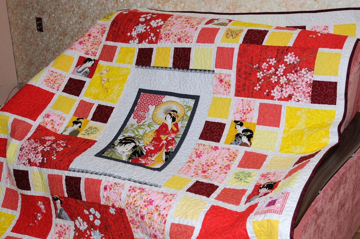 Покрывало Кристель пэчворк