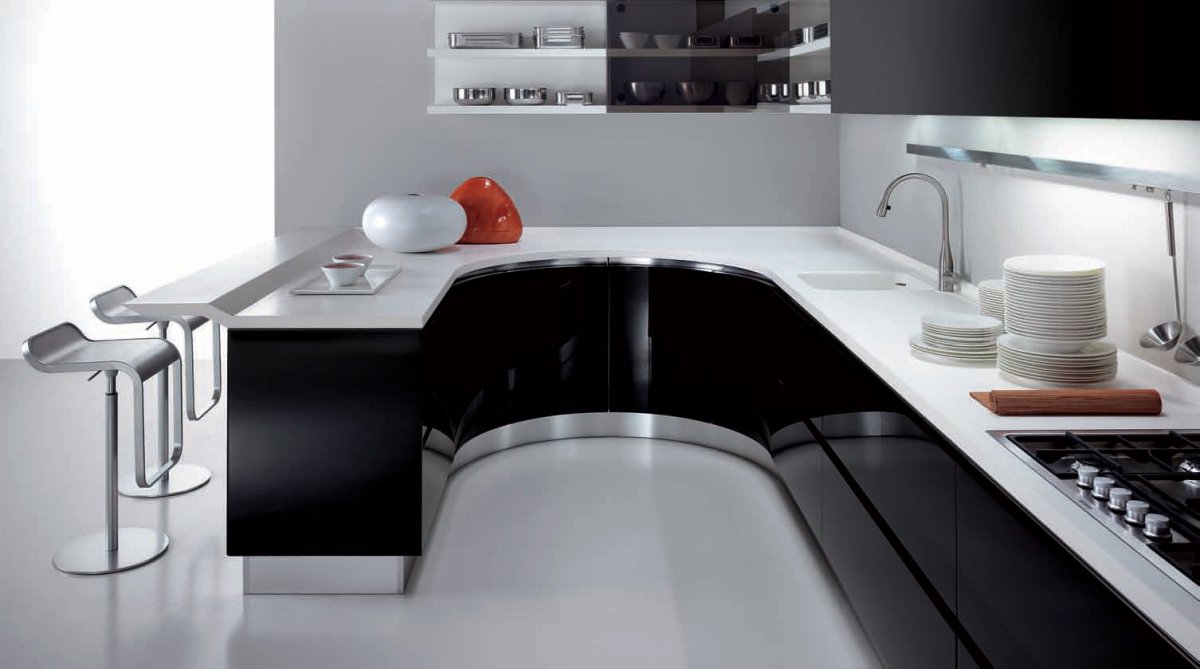 Раковина на столешницу черная