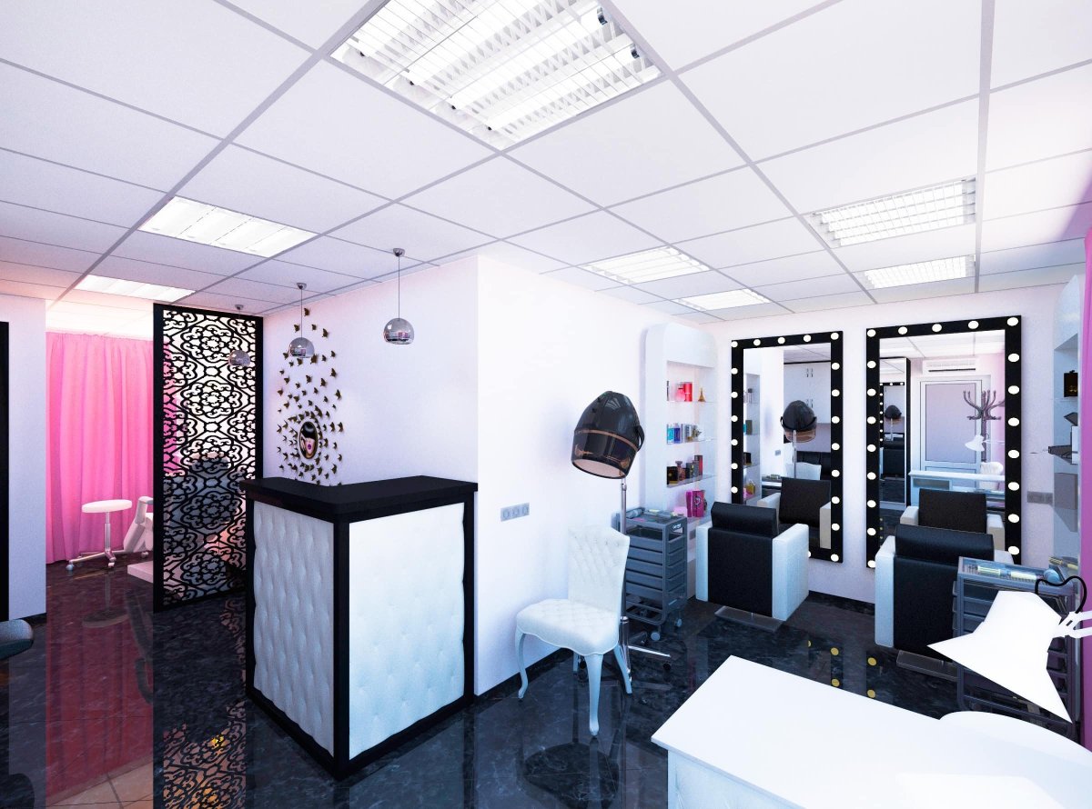 Интерьер студии красоты