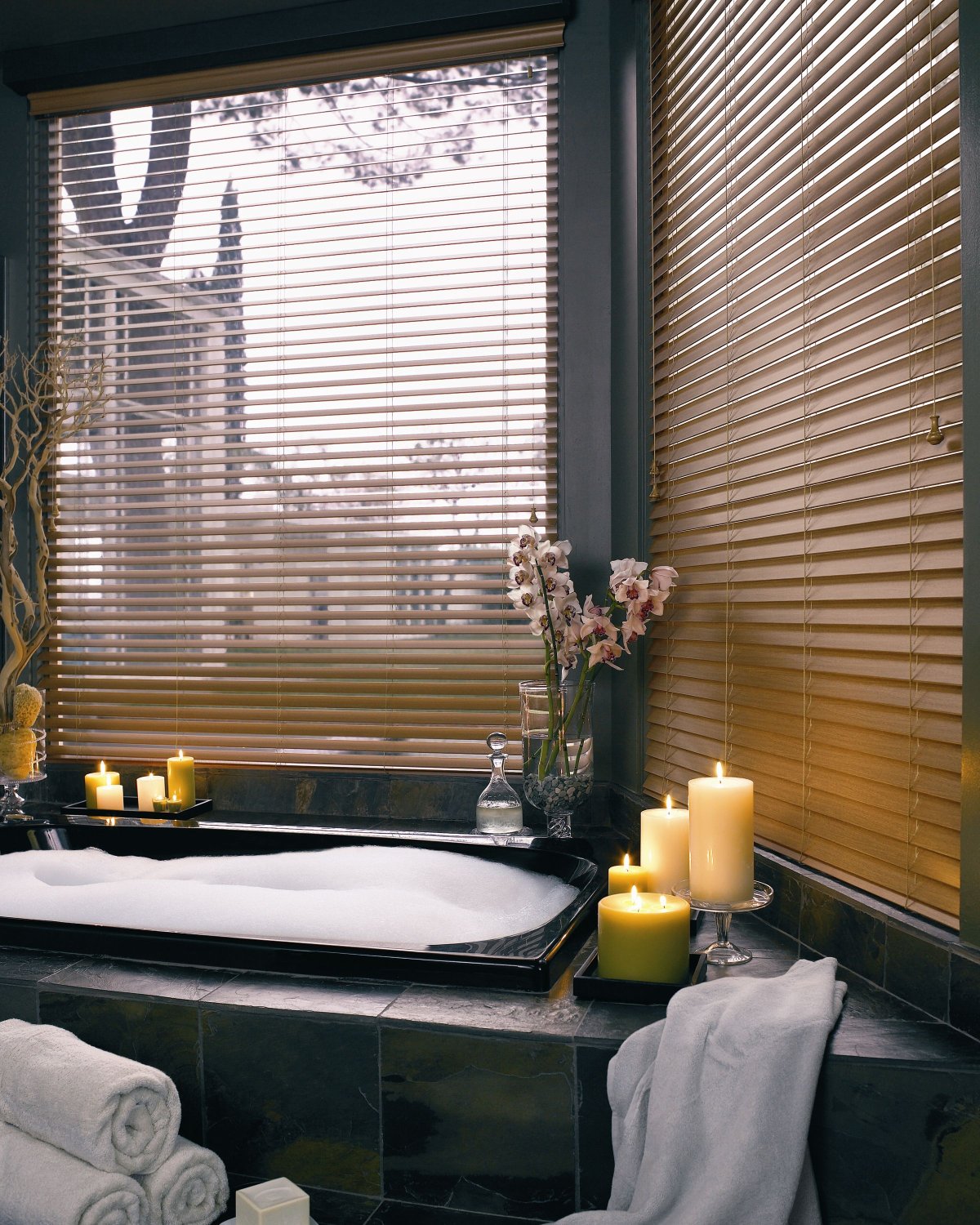 Жалюзи в ванную комнату