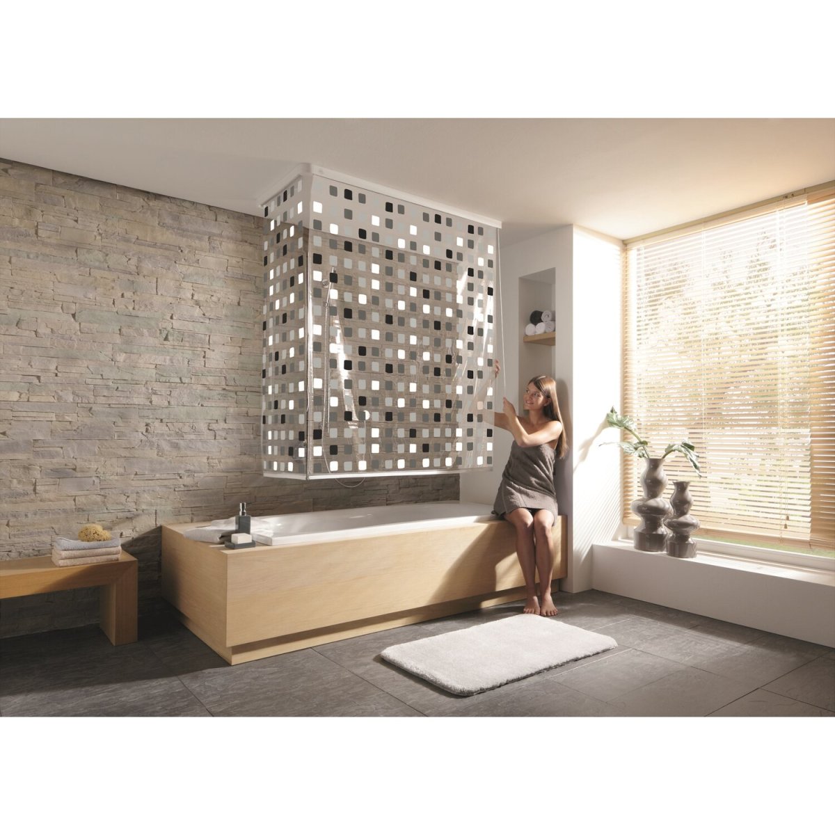 Шторка в ванную