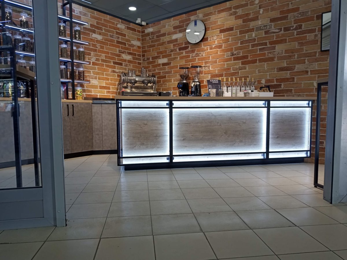 Ресепшн в стиле лофт