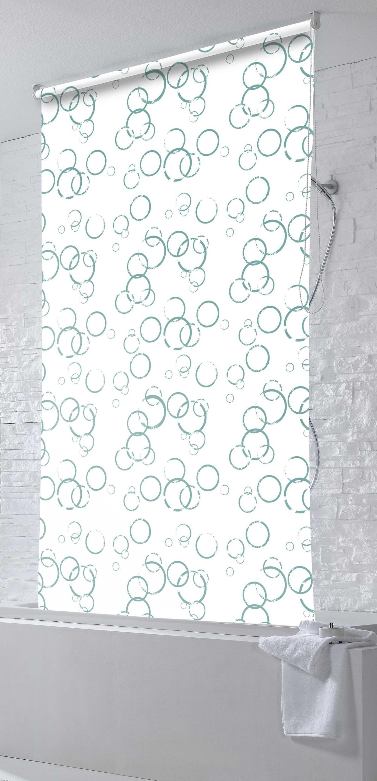 Шторка для ванной рулонная