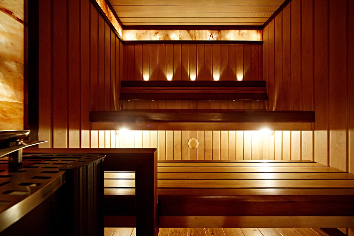 Дерево в сауне