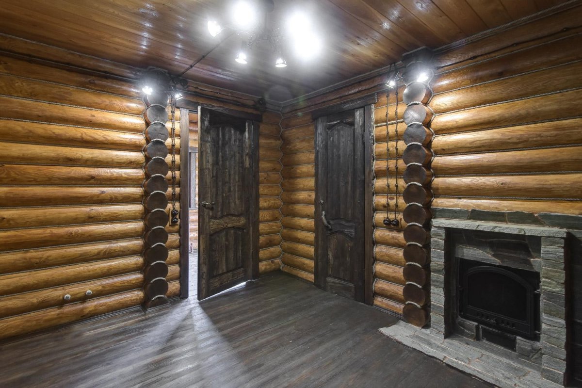 Комната в рустикальном стиле