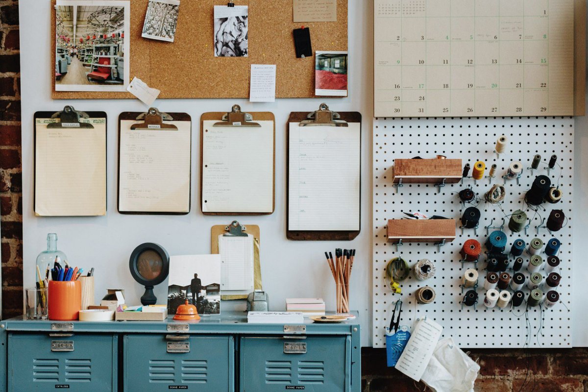 Пробковая доска для вдохновения