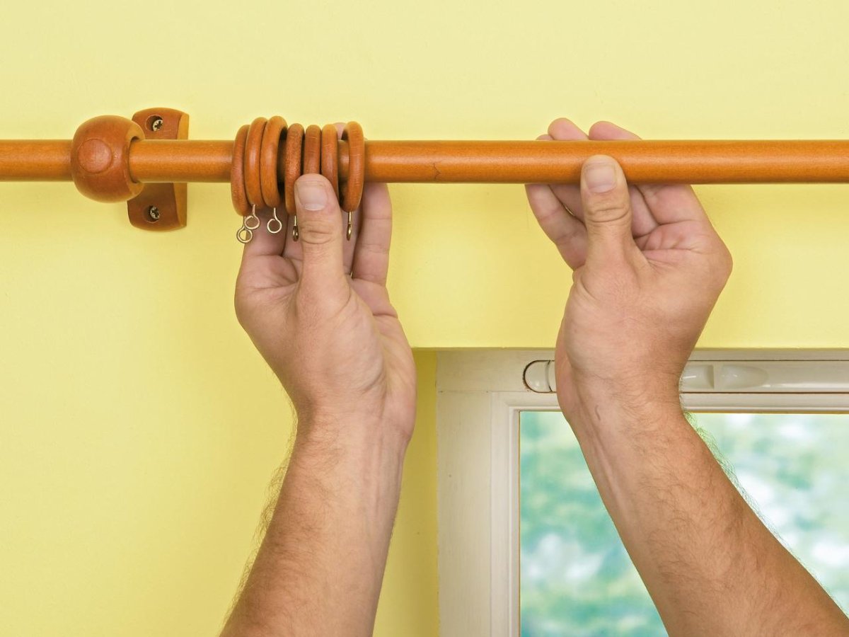 Карниз из подручных материалов