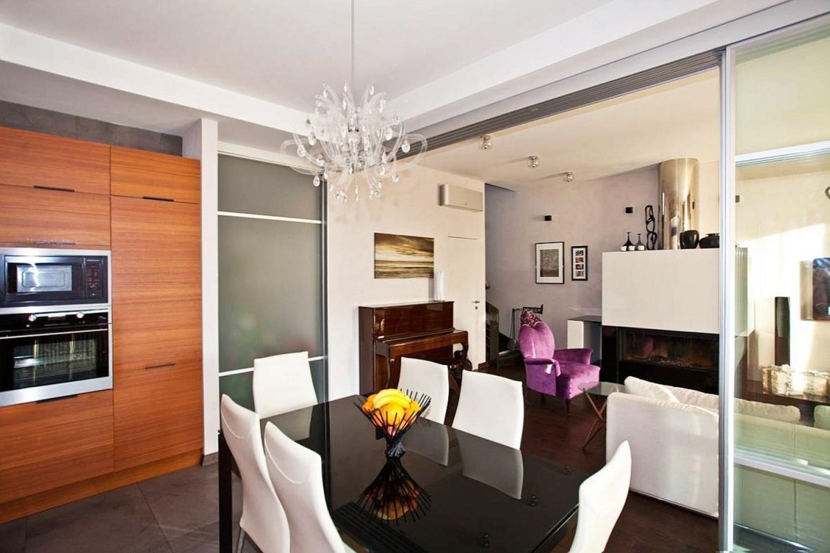 Стеклянные перегородки