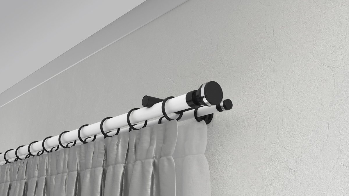 Гардина из пластиковой трубы