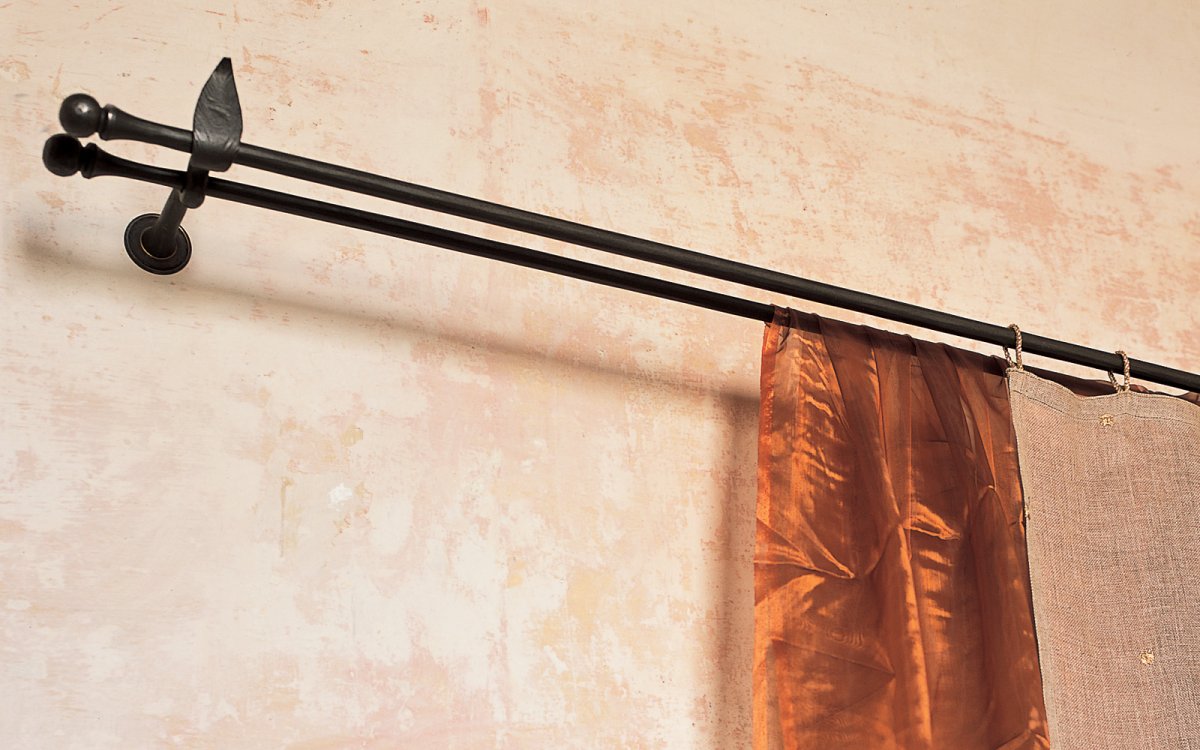 Крепление штор на трубчатый карниз