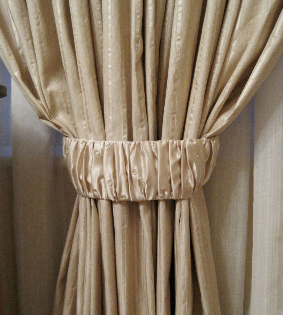 Прихваты для штор тканевые