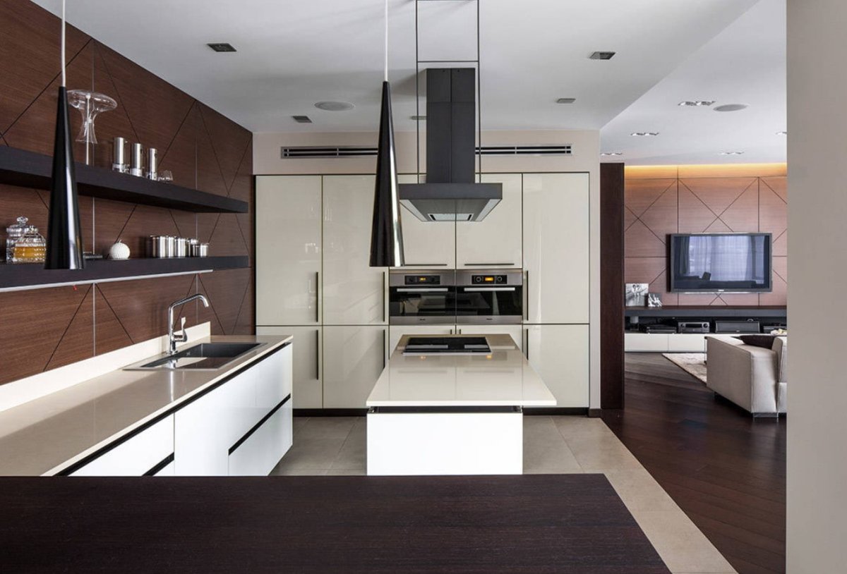 Светлая квартира в современном стиле