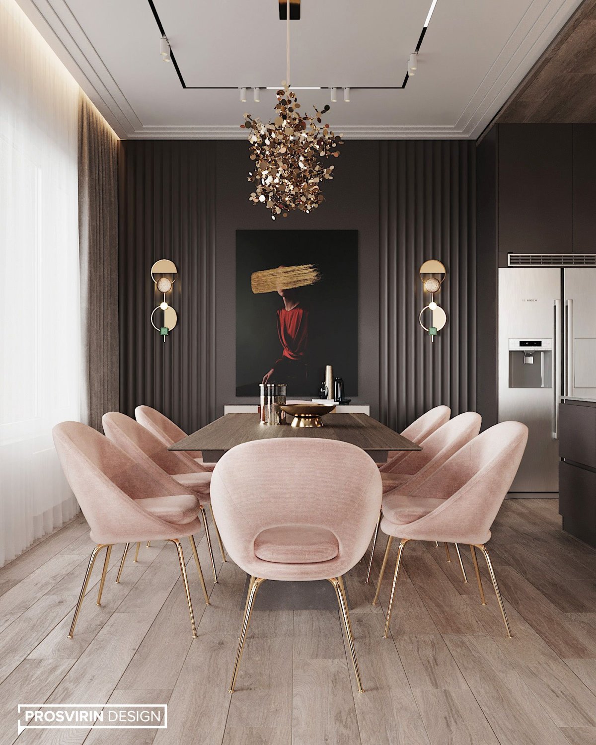 Кухня-гостиная 15 кв.м