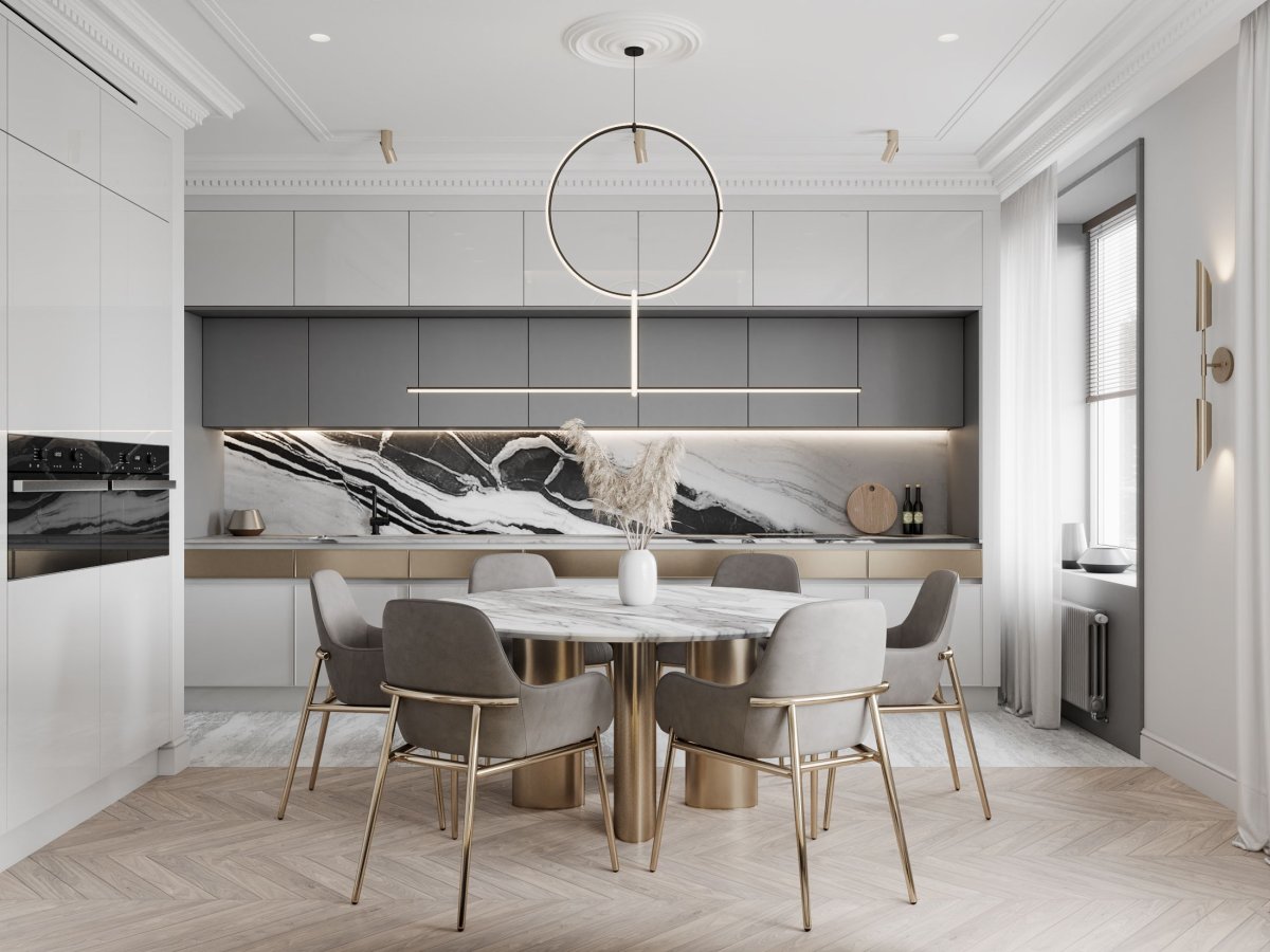 Современный интерьер студии