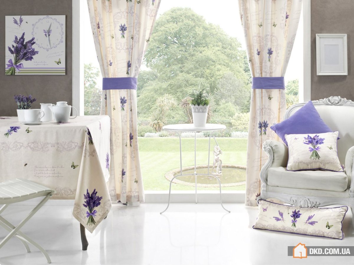 Фотошторы "мечты Прованса", 145*160 2шт