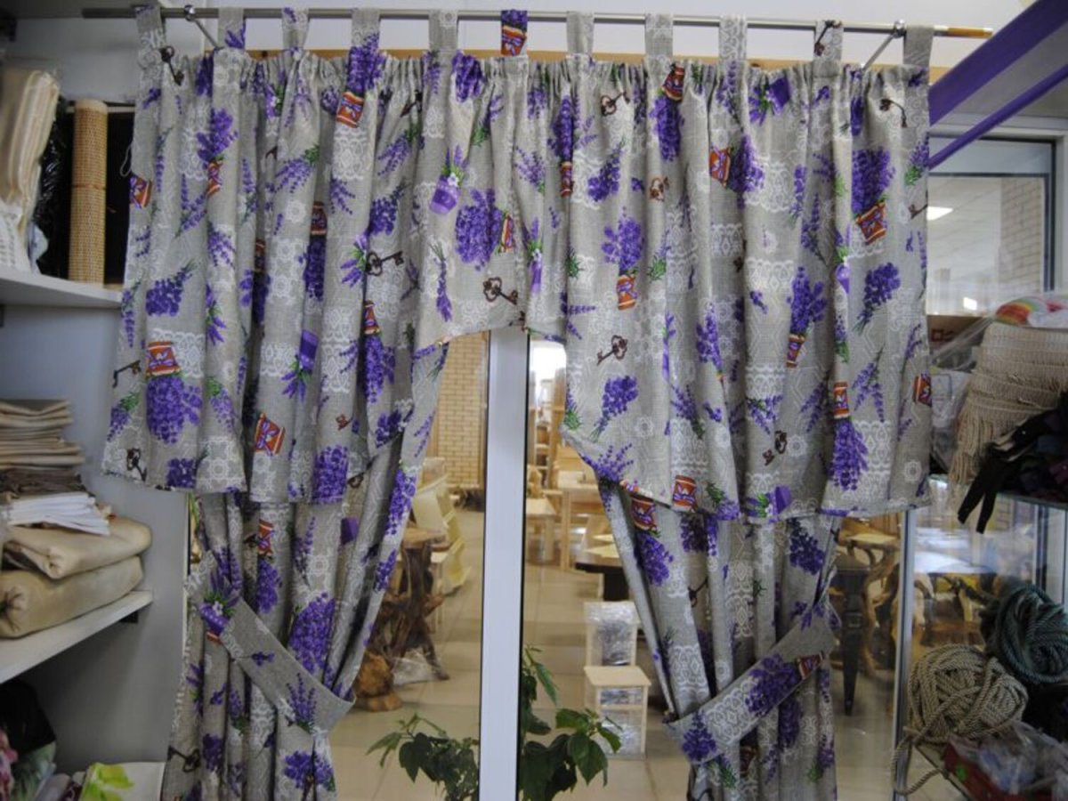 Шторы Лаванда Прованс