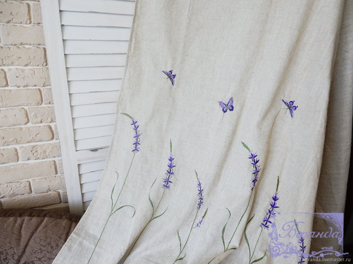 Шторы Лаванда Прованс