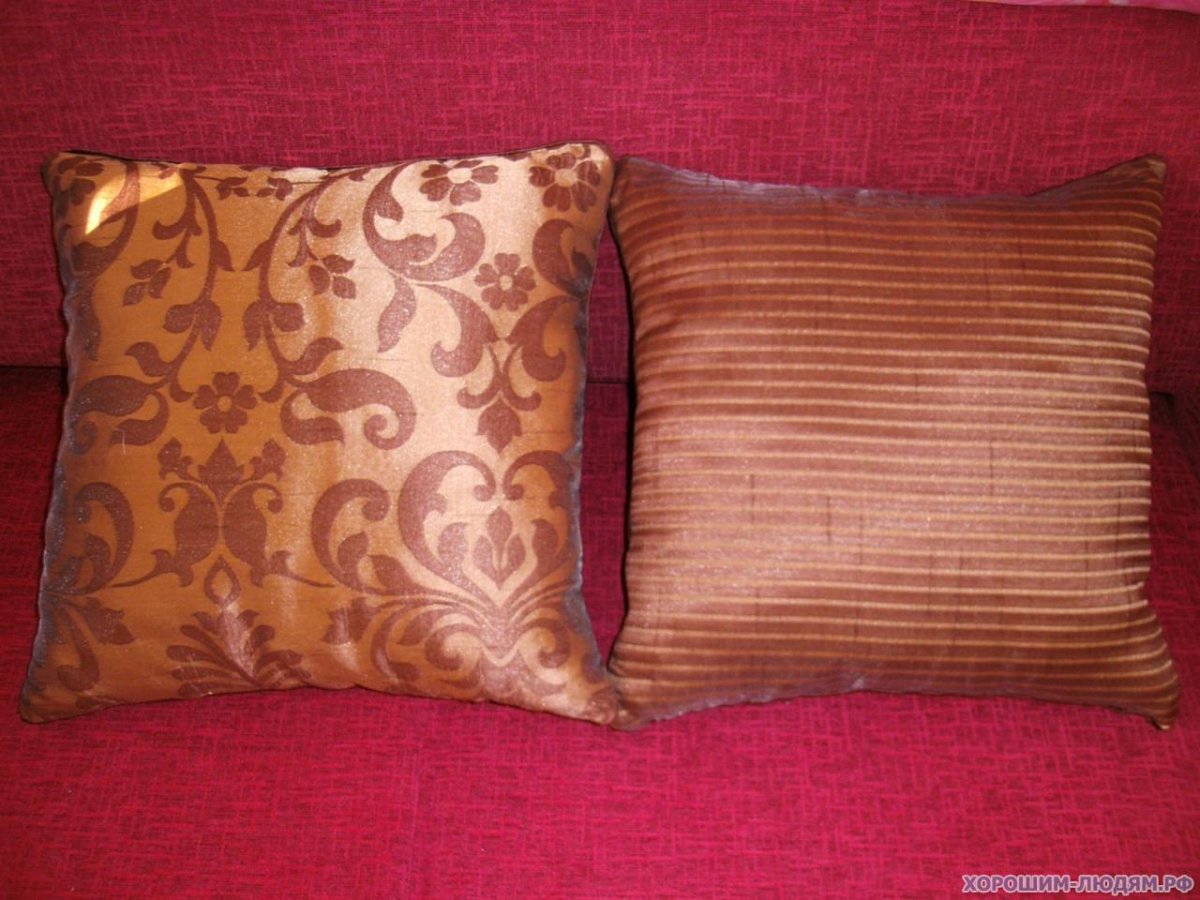 Наволочка из портьерной ткани