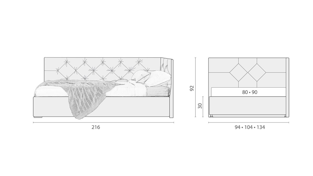 Кровать Camilla Аскона