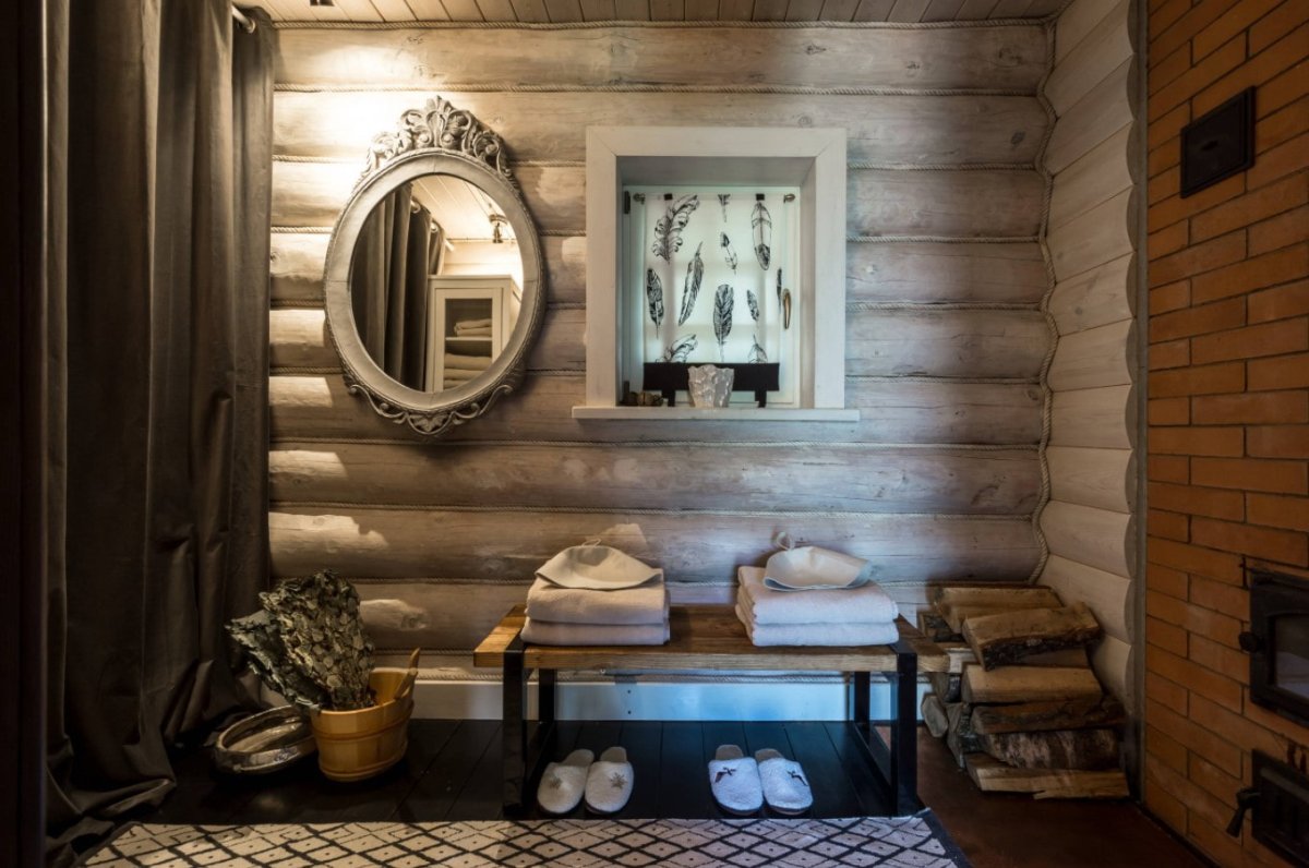 Отделка бани