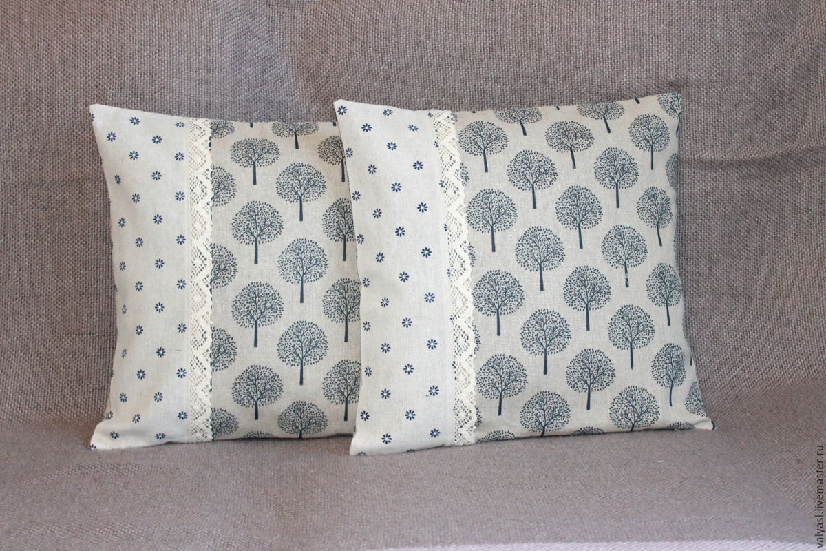 Подушки в стиле пэчворк