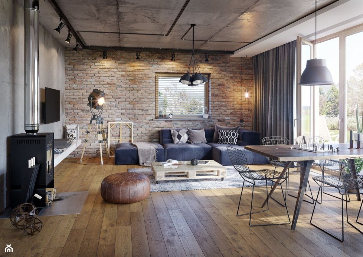 Вытяжка лофт индустриал