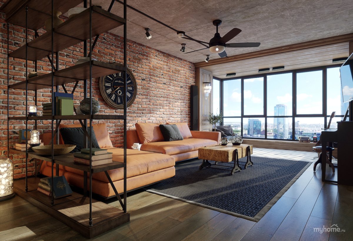 Стена из старого кирпича