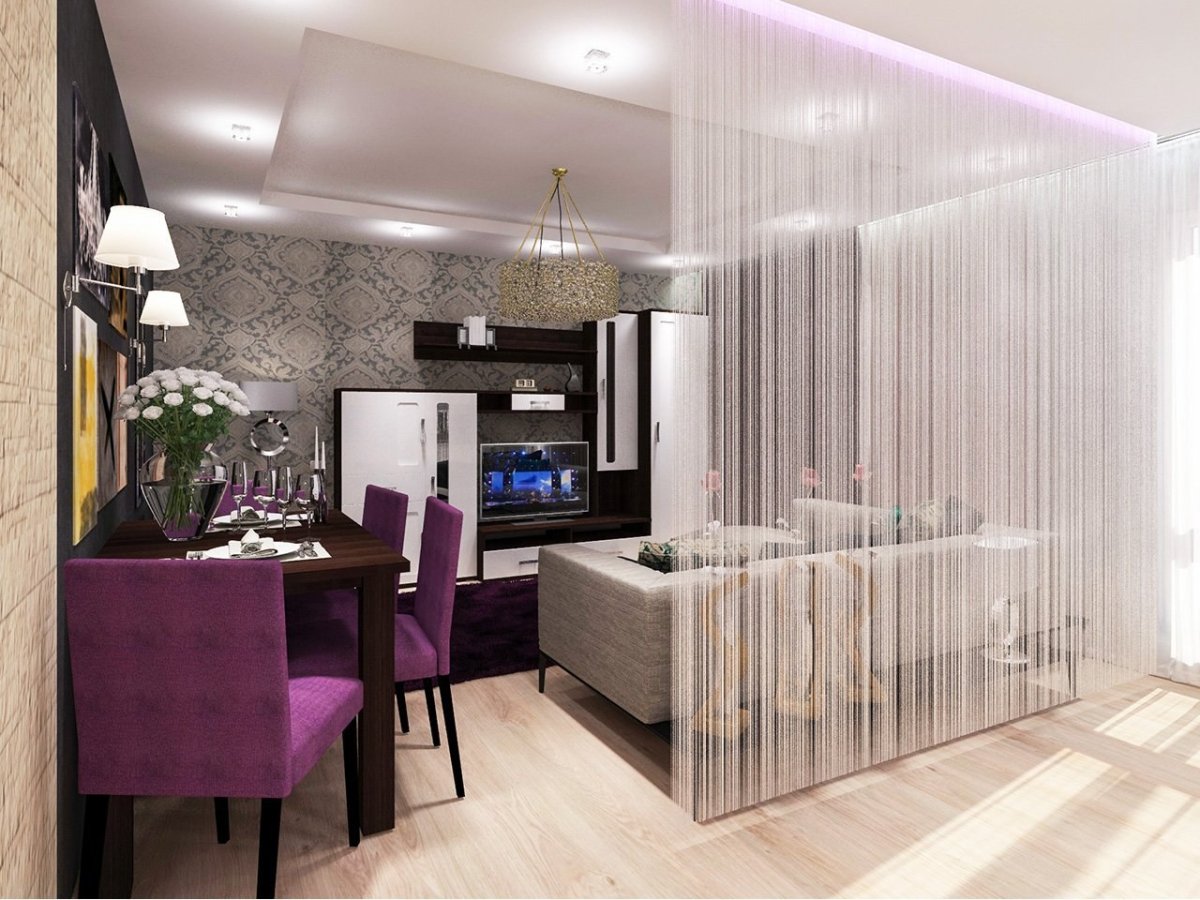 Перегородка в студии