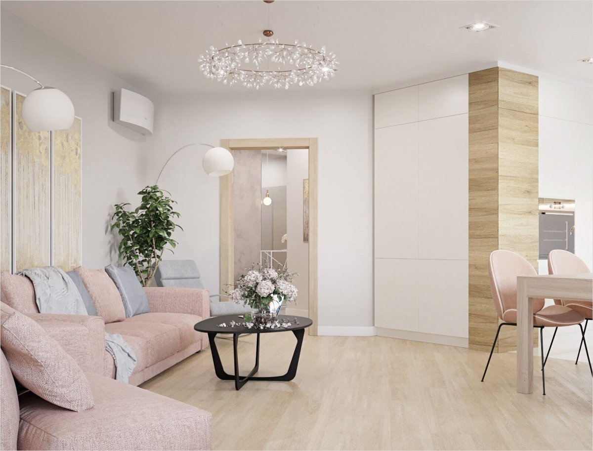 Пол в гостиной