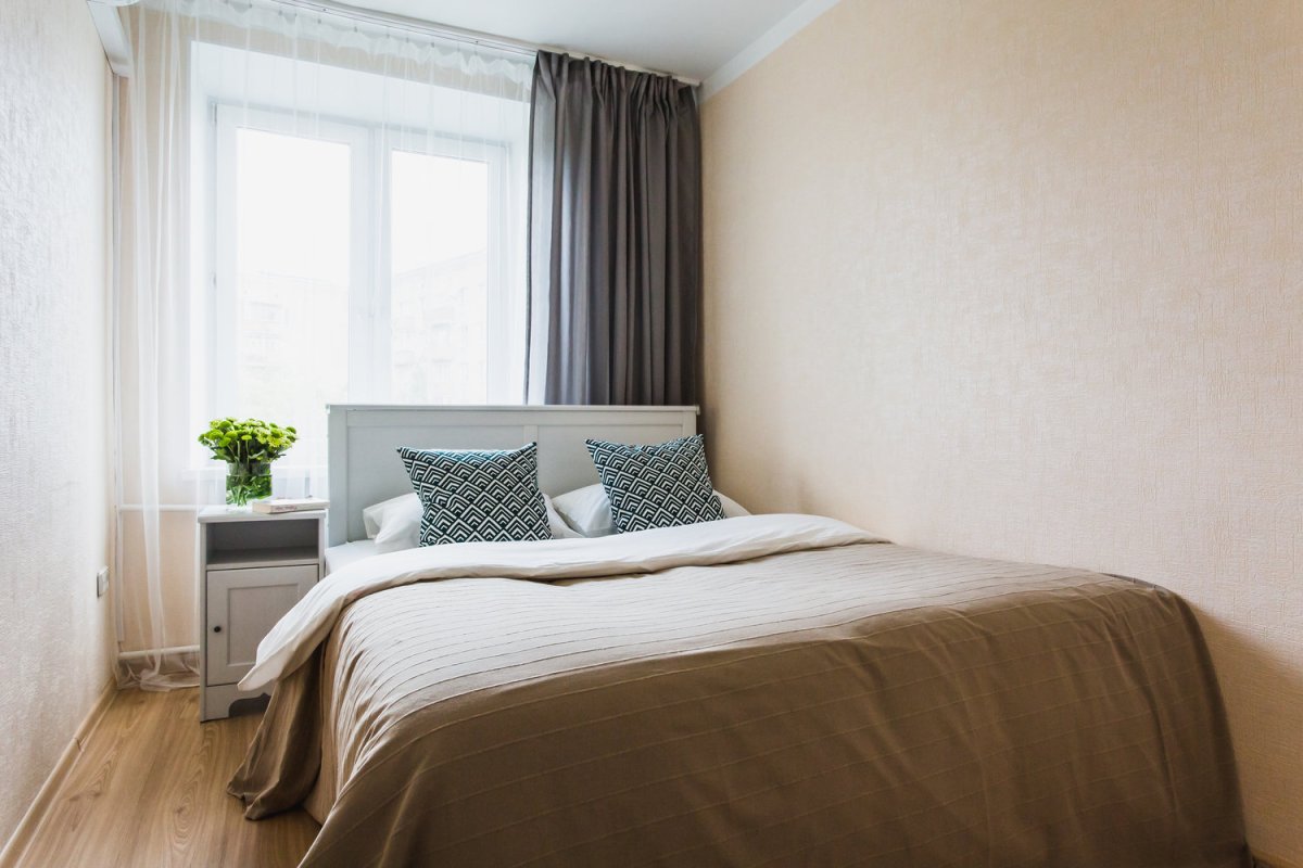 Обычная спальня в хрущевке