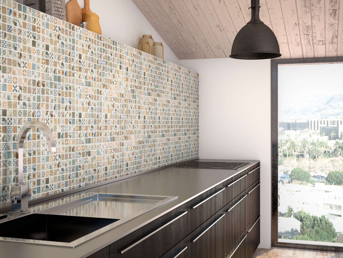 Медный фартук для кухни