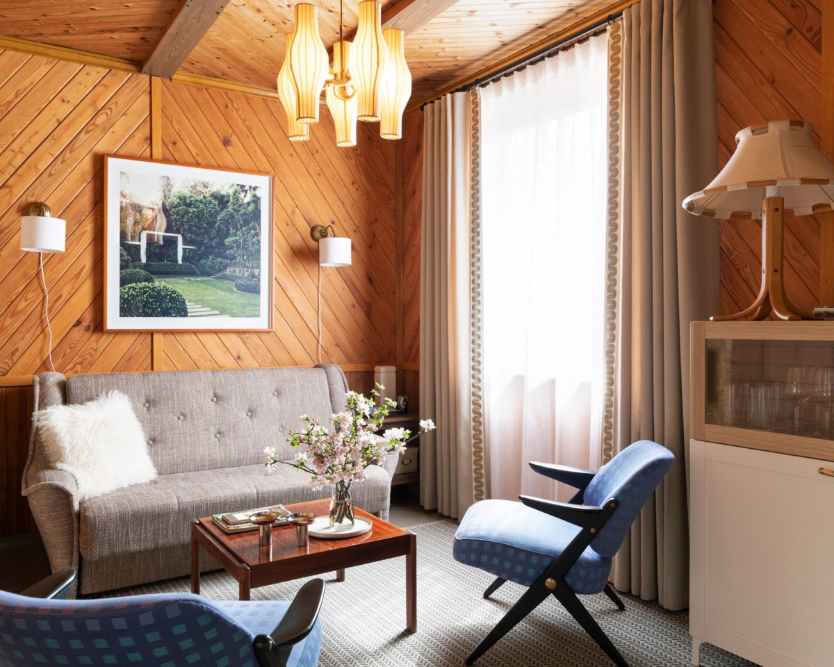 Дача в стиле Кантри Скандинавия