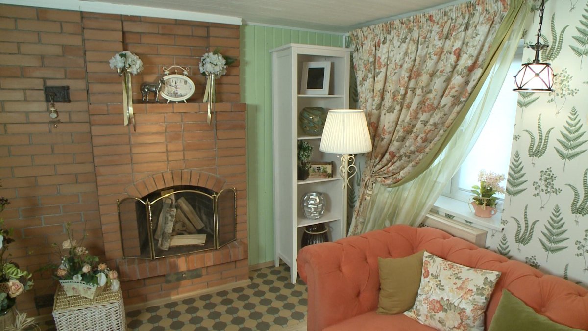 Гостиная Прованс на даче