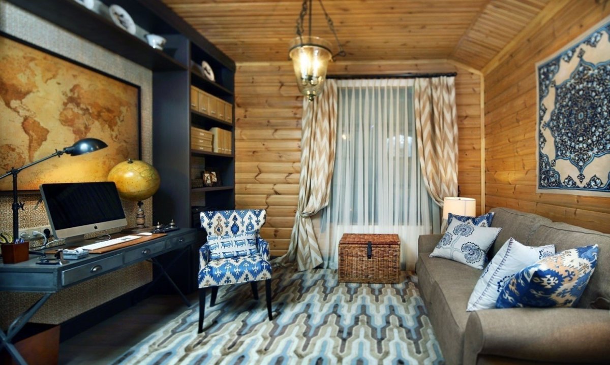 Кухня гостиная на даче