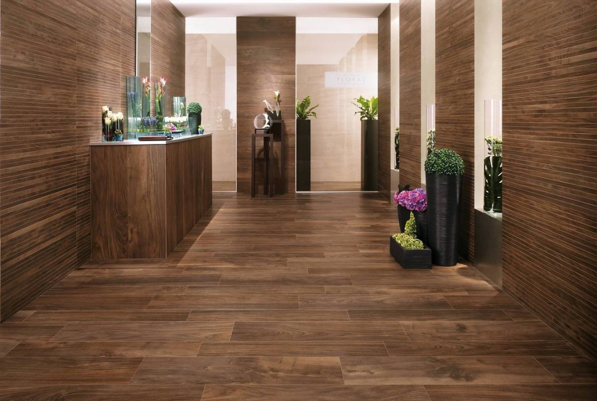 Отделка квартиры деревом