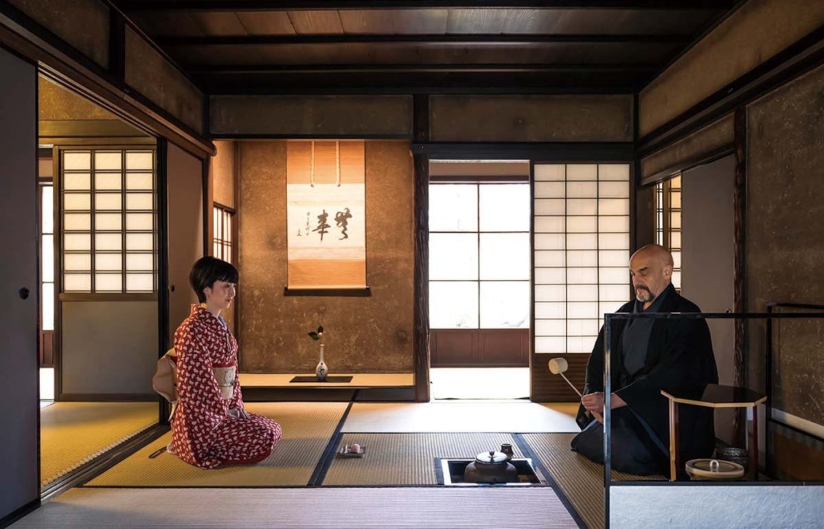 Освещение в японском стиле