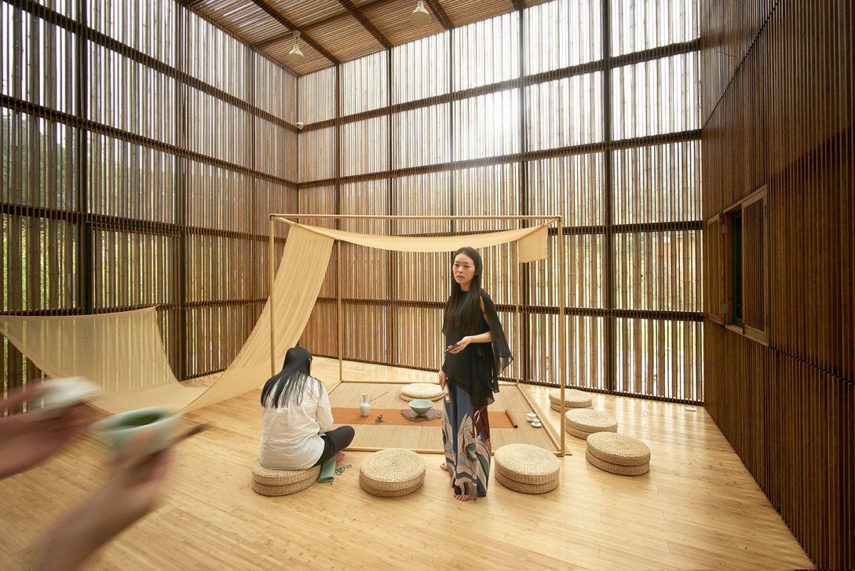 Nihon Room Japanese Style. 3d rendering