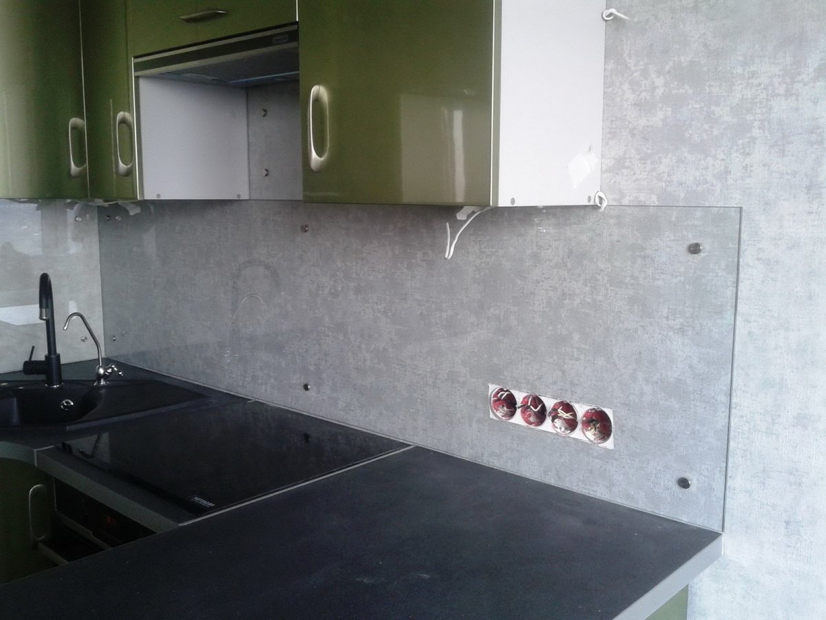 Пескоструйный фартук на кухню