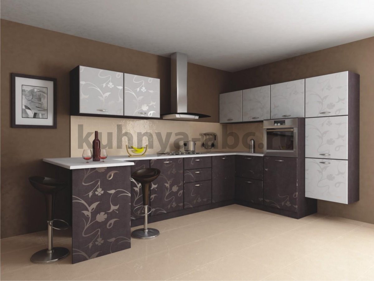 Кухня супермат капучино