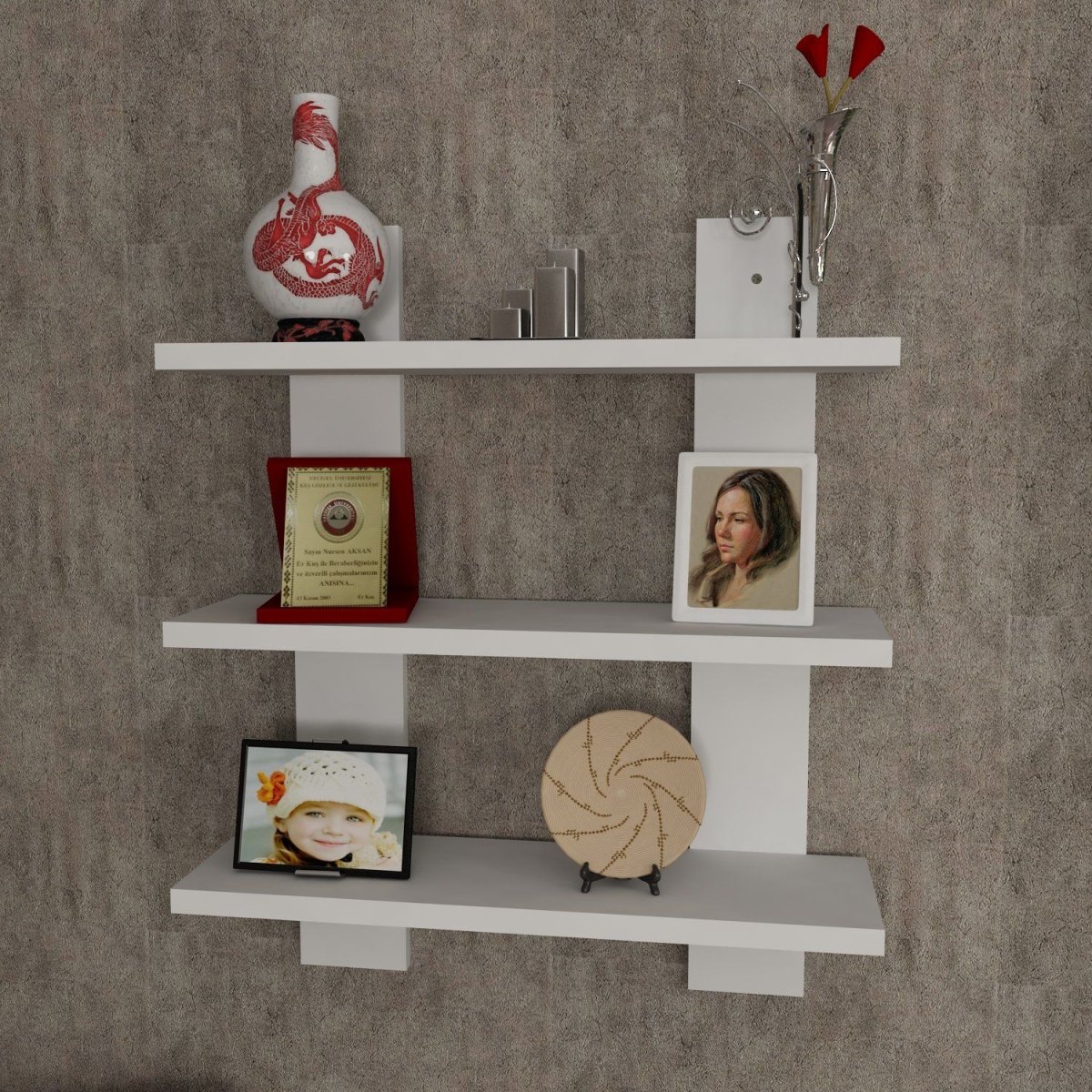 Полки геометрической формы