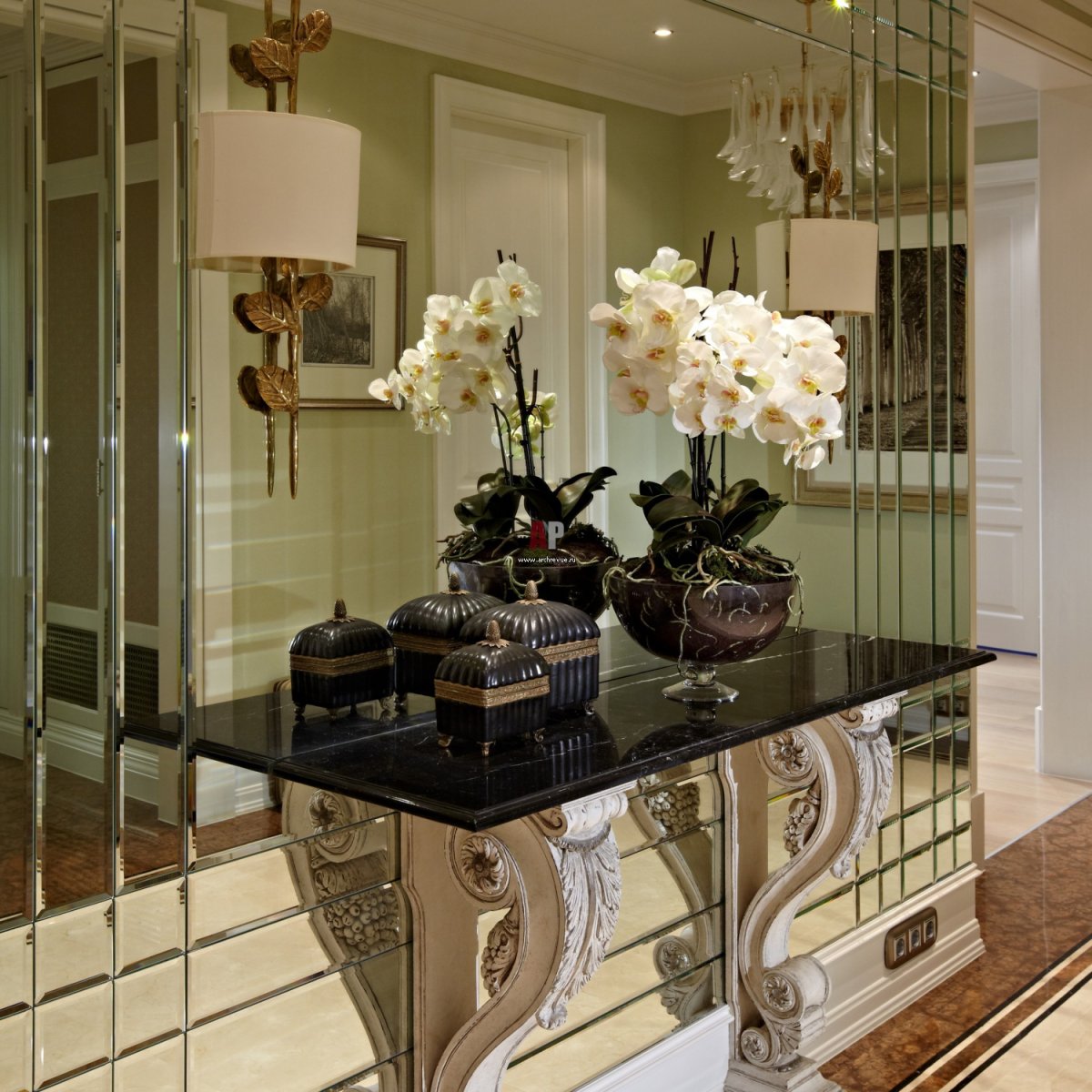 Зеркало с фацетом Неоклассика