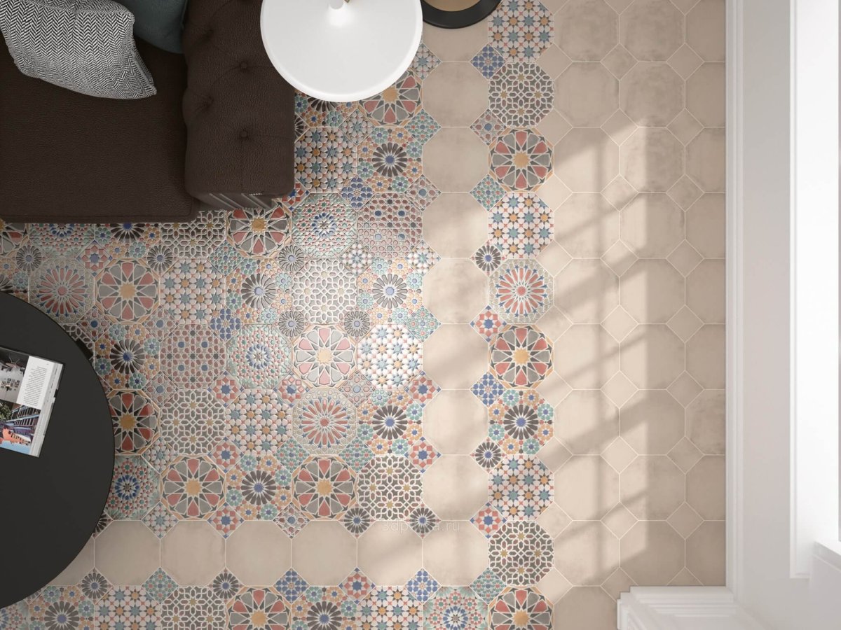 Плитка Аньет Kerama Marazzi в интерьере