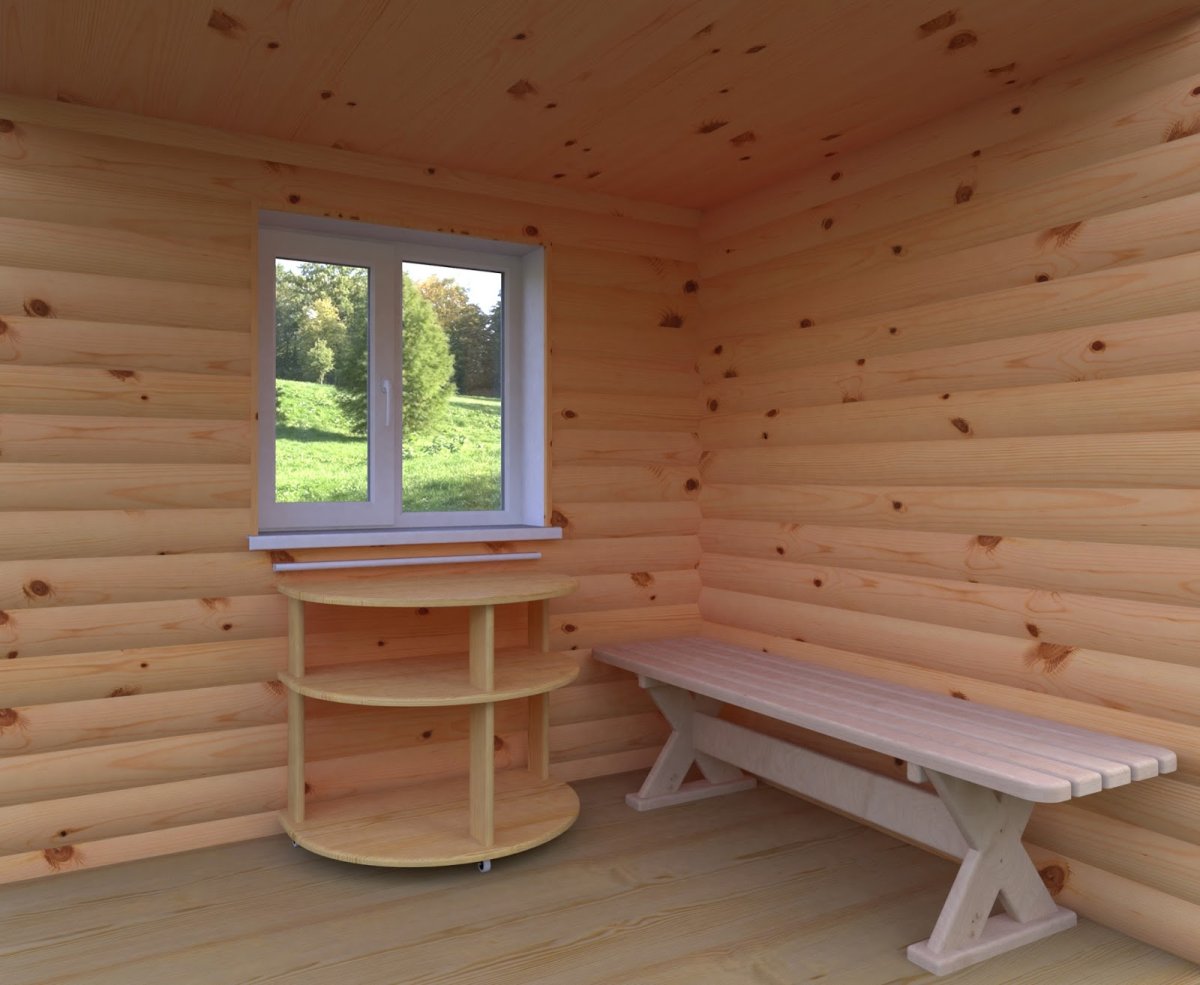 Интерьер бани